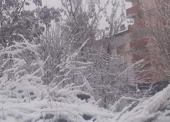 Ağrı’da Mart’ta kar sürprizi