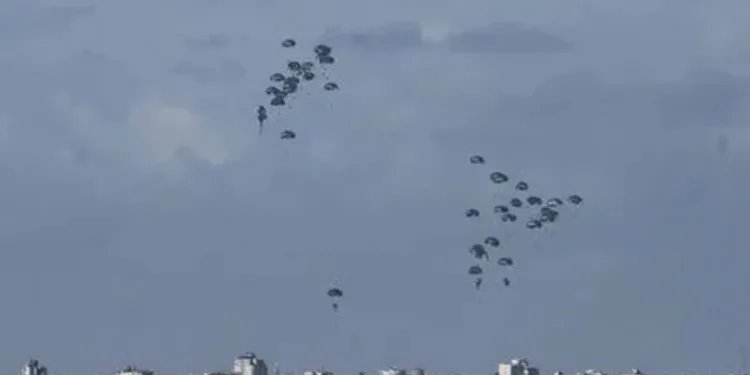 Belçika’dan Gazze’ye havadan yardım operasyonu