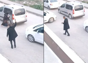 Magandalar düğünde havaya böyle ateş açtı