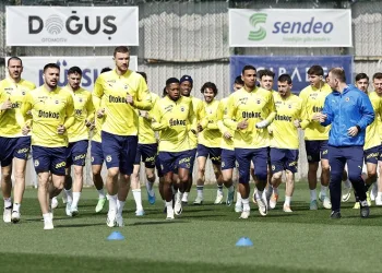 Fenerbahçe’de, Union Saint-Gilloise maçı hazırlıkları devam etti