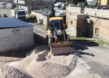 Haliliye’de 5 mahallede hummalı üstyapı çalışması