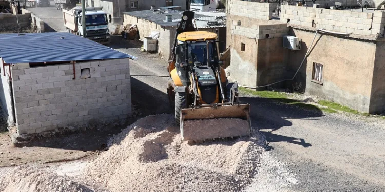 Haliliye’de 5 mahallede hummalı üstyapı çalışması