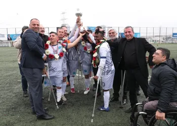 Bağcılar Ampute Futbol Takımı şampiyon oldu