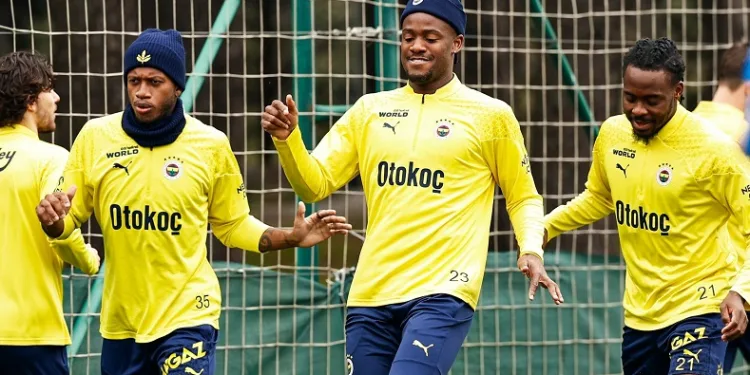 Fenerbahçe, Union Saint-Gilloise maçı hazırlıklarını tamamladı