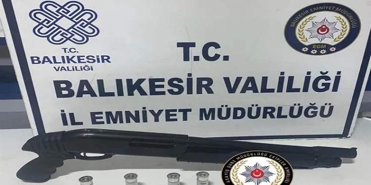Balıkesir’de şüpheli şahıs denetimi