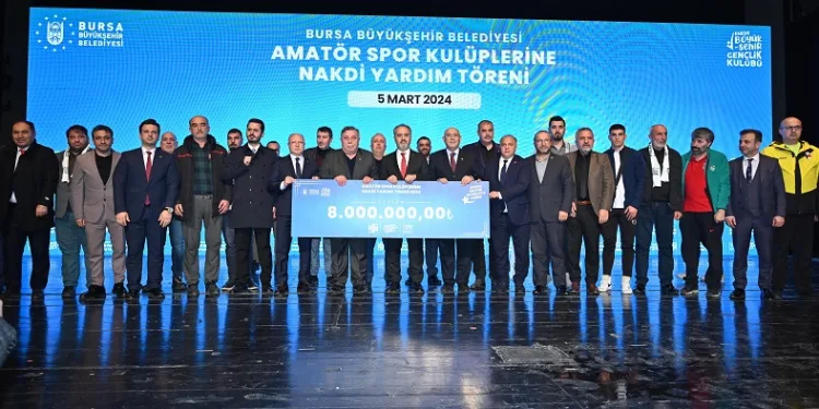 Bursa Büyükşehir, amatör kulüpleri güçlendiriyor