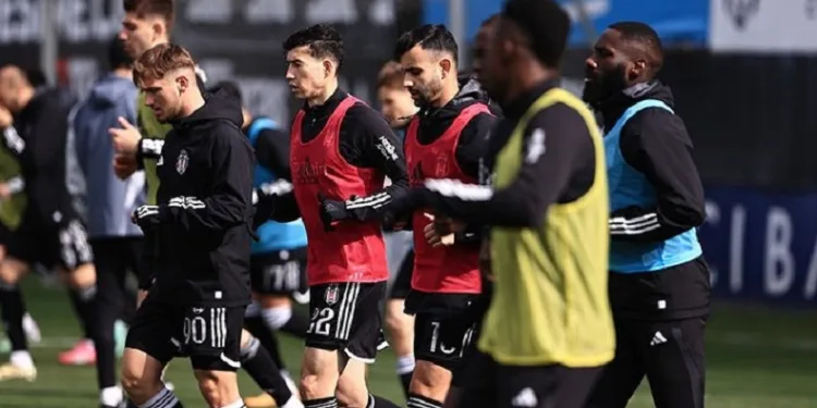 Beşiktaş, Gaziantep FK maçı hazırlıklarını sürdürdü