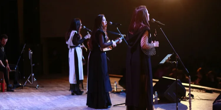 Samida müzik grubu Tiflis’te sahne aldı