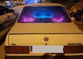 Otomobiliyle drift yapan sürücüye 64 bin 540 lira para cezası