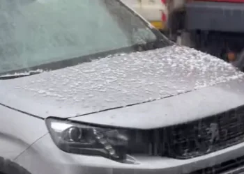 Bursa’da dolu yağışı etkili oldu