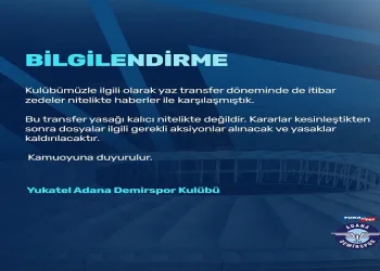 Adana Demirspor’dan transfer yasağı açıklaması