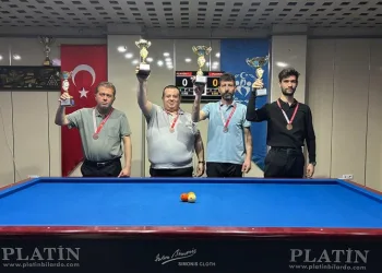 Kayseri 3 Bant Bilardo İl Birinciliği yapıldı