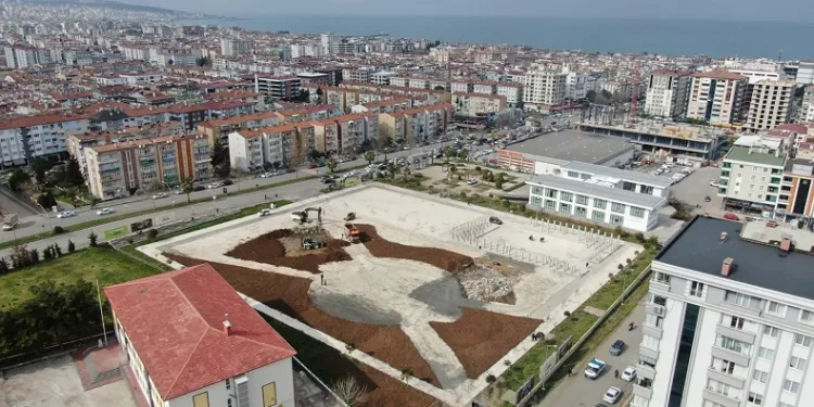 Atakum Kent Meydanı ‘Kütüphane Parkı’ oluyor