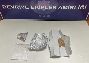 Keşan’da uyuşturucu ile yakalanan 3 şüpheli gözaltına alındı