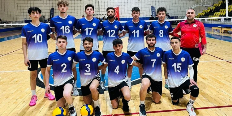 Siirt Belediyesi genç erkekler voleybol takımı, Van Bölge Şampiyonasına katılıyor