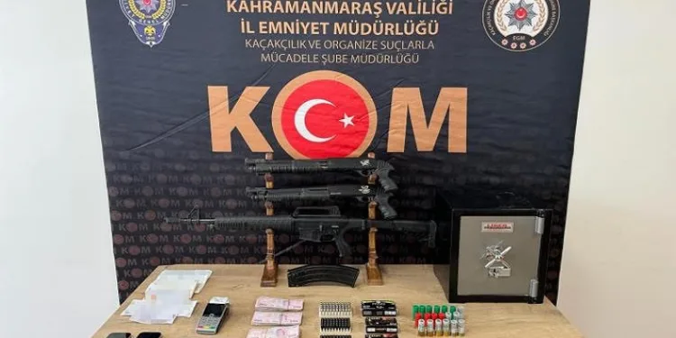 Kahramanmaraş’ta tefeci operasyonu: 2 şüpheli yakalandı