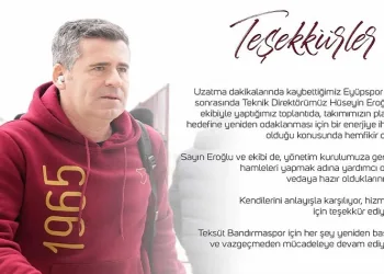 Bandırmaspor’da Hüseyin Eroğlu dönemi sona erdi