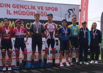 Aydın’da Uluslararası Dağ Bisikleti Yarışı yapıldı