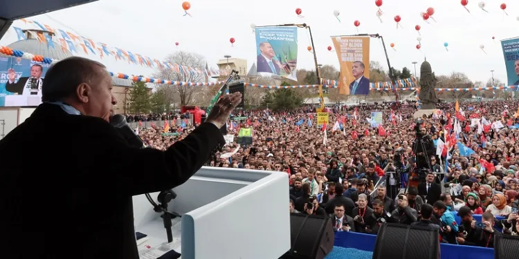 Cumhurbaşkanı Erdoğan: “CHP yine DEM ile gizli saklı bir iş birliği halinde”