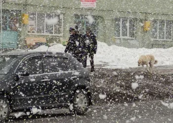 Mart ayında Ardahan’a kar sürprizi