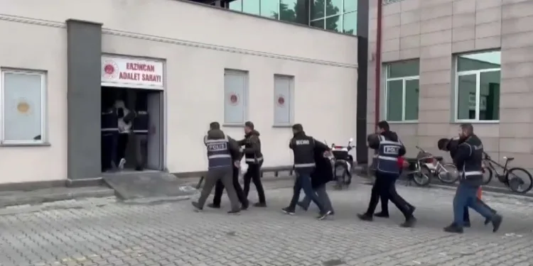 Erzincan’da Koç organize suç örgütü çökertildi