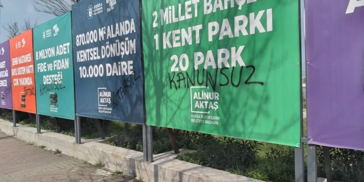 Bursa Büyükşehir’den tabela açıklaması