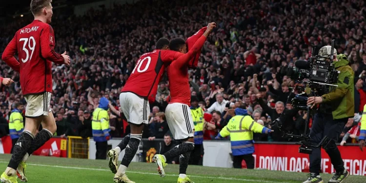 7 gollü FA Cup maçında Manchester United yarı finalde