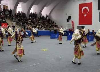 Okullar arası halk oyunları müsabakaları sona erdi
