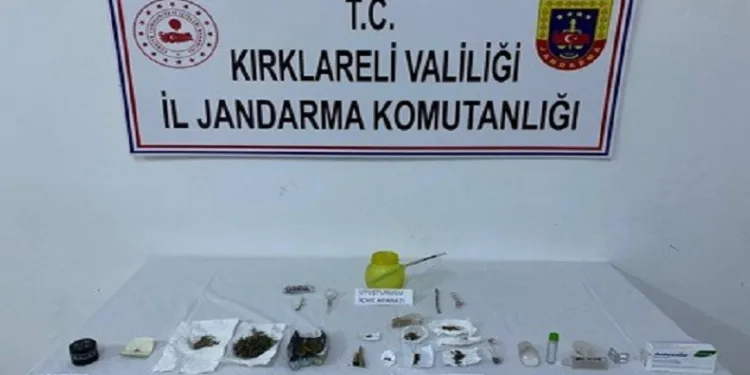 Kırklareli’nde uyuşturucu operasyonu: 13 gözaltı