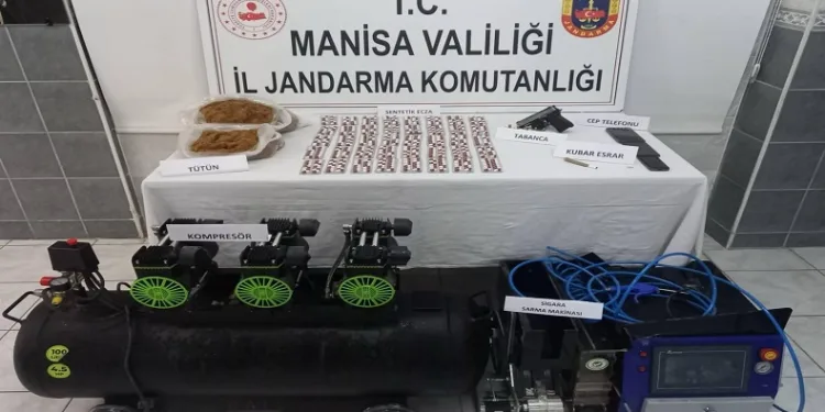 Manisa’da uyuşturucu operasyonu