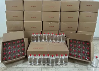 Ordu’da 600 litre etil alkol ele geçirildi