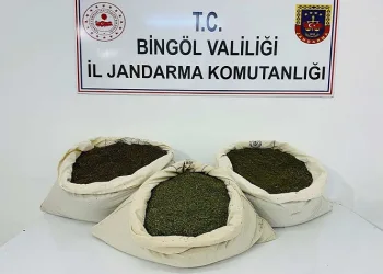 Bingöl’de 34 kilogram uyuşturucu ele geçirildi