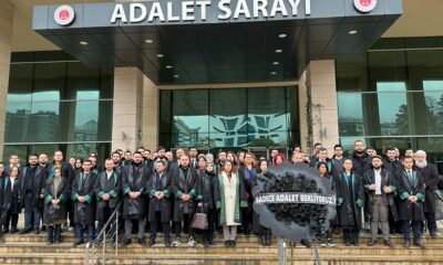 Trabzonlu avukatlardan, Fenerbahçe maçı sonrası yaşanan tutuklamalara sessiz protesto