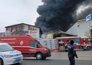 Başkentteki depo yangını kontrol altına alındı
