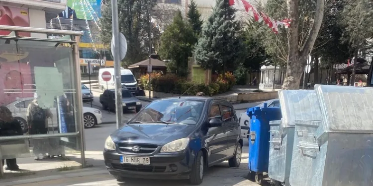 Duyarsız sürücü ‘Pes’ dedirtti
