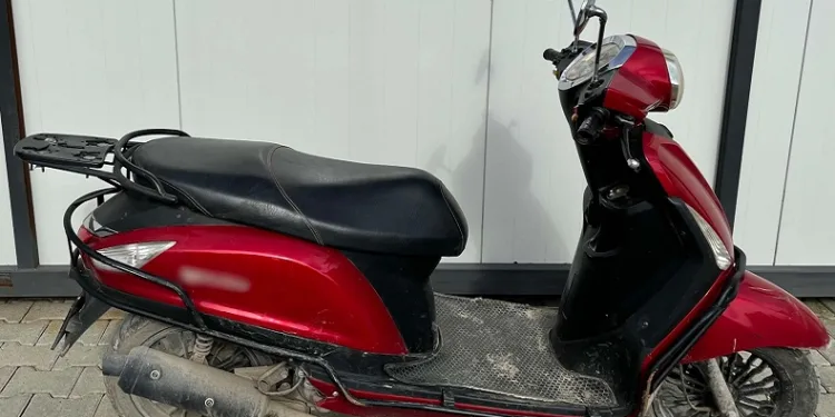 Çalıntı motosiklet jandarma ekiplerince bulundu