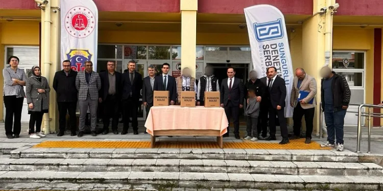 Koruma kurulundan yükümlülere gıda yardımı