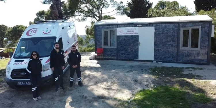 Mersinbelen 112 Acil Servis İstasyonu faaliyete geçti