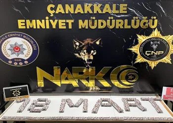 Çanakkale’de uyuşturucu operasyonuna 4 tutuklama