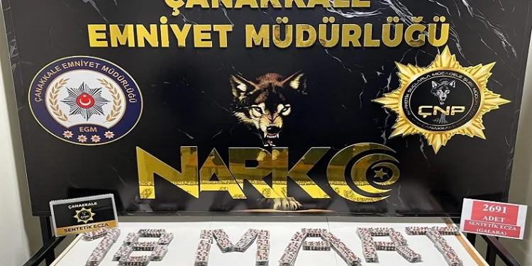 Çanakkale’de uyuşturucu operasyonuna 4 tutuklama