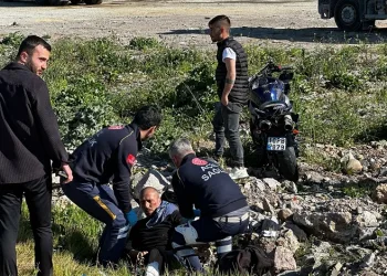 Milas’ta iki motosiklet çarpıştı: 2 yaralı