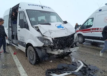 Van’da trafik kazası: 1 yaralı