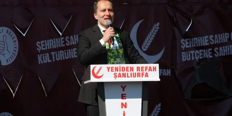 Fatih Erbakan: “Yeniden Refah Şanlıurfa ve Türkiye’de yanardağ olup patlayacak“