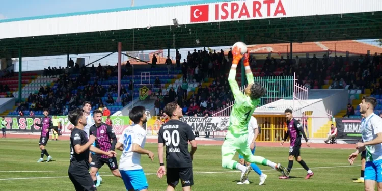 TFF 2. Lig: Isparta 32 Spor: 0 – Karaman Futbol Kulübü: 1