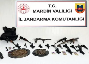 Mardin’de silah kaçakçılığı operasyonu