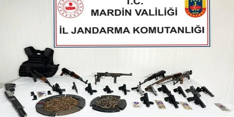 Mardin’de silah kaçakçılığı operasyonu