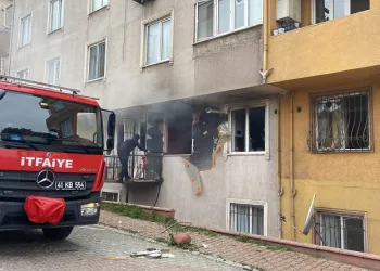 Doğal gaz bomba gibi patladı