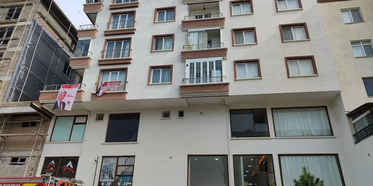 Ankara’da yanan ev kullanılamaz hale geldi