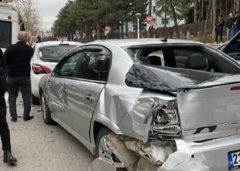 Elazığ’da zincirleme kaza