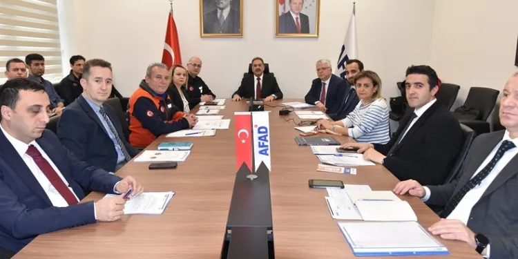 Tekirdağ’da Risk Azaltma Planı toplantısı